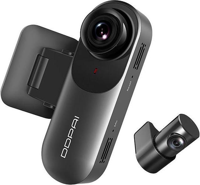Actual product image DDpai Dash camera Mola N3 Pro, 1600p/30fps + 1080p/25fps (Wi-Fi, GPS receiver, Built-in display, WQXGA)