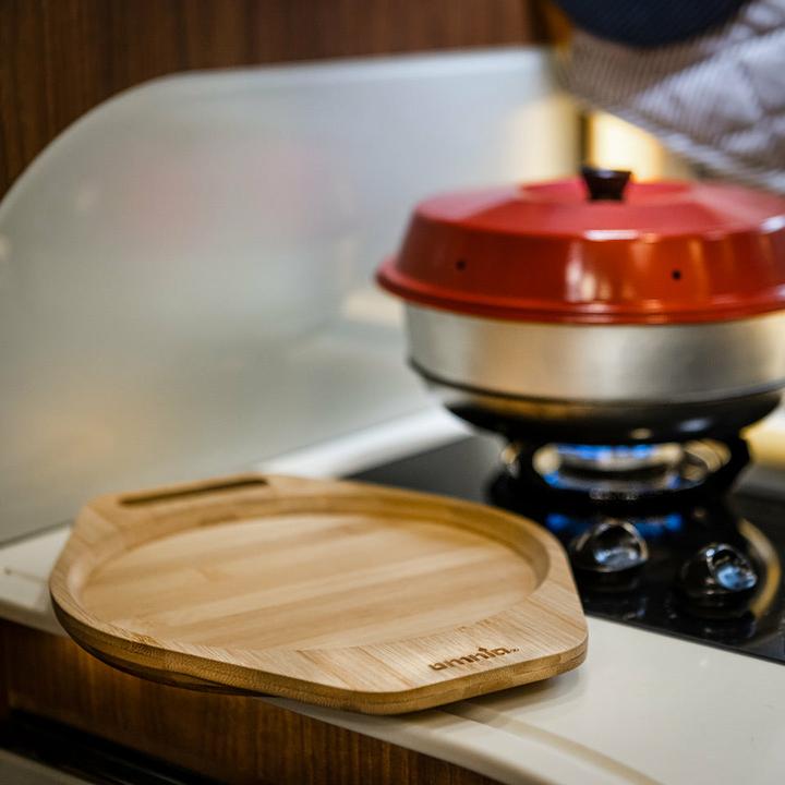 Actual product image Omnia Bamboo trivet for oven (1 x, Pan coaster)