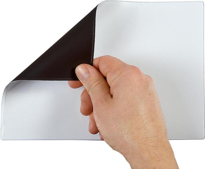 Actual product image Eichner Magnetic pocket, DIN A5 portrait or DIN A4 portrait, opening short side, 5 pieces (A4 portrait)