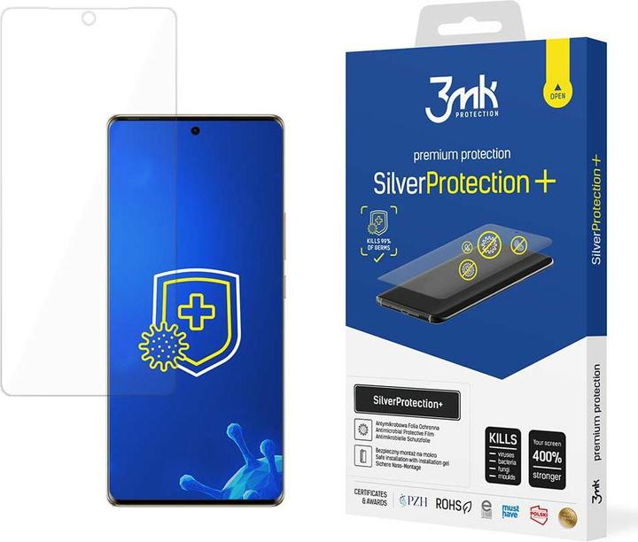 Actual product image 3MK SilverProtection+ (1 Piece, Tecno Spark 20 Pro)