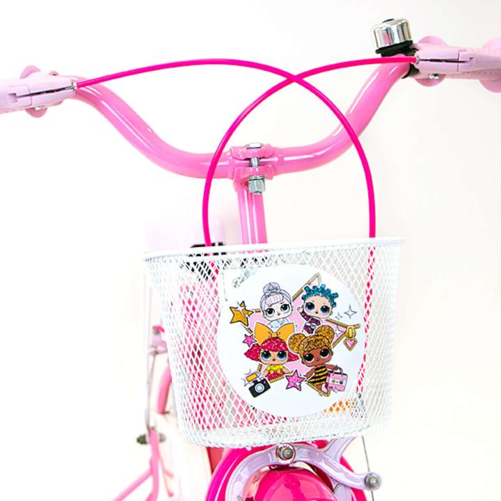 Image du produit Surprise! LOL Surprise Vélo enfant - Fille - 16 pouces - Rose - Deux freins à main