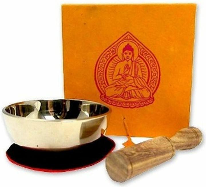 Produktbild Klangschalen-Center Klangschale (170g)Buddha-Box,orang.5088