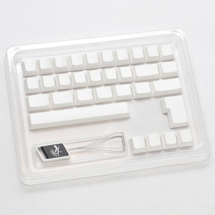 Immagine prodotto Ducky Set bianco in PBT, profilo ciliegia - 133 keycaps