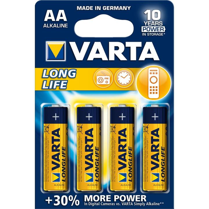 Image du produit Varta Longlife (4 pcs, AA, 2800 mAh)