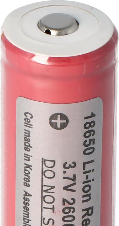 Produktbild Sanyo UR18650 Li-Ionen 3,6V - 3,7V 2600mAh geschützt (18650)