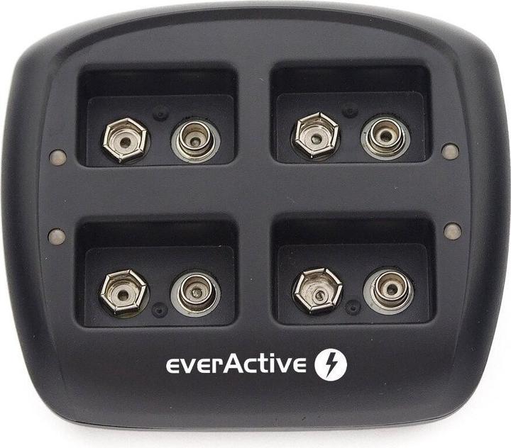 Actual product image Everactive NC109 battery charger AC (1 pcs., 9V Block, Battery + charger)