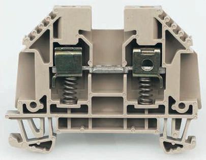 Actual product image Weidmüller WDU 4 SL/EN spring-loaded terminal,32A