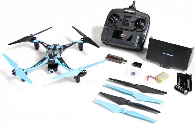 Produktbild Nine Eagles Galaxy Visitor 6 blau RTF Mode 2 (10 min, 115 g)