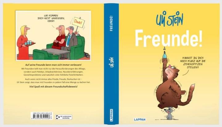 Image du produit Uli Stein Cartoon-Geschenke: Freunde! (Allemand, Pierre Uli, 2024)