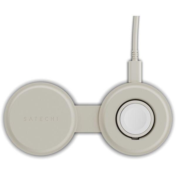 Produktbild Satechi OntheGo 2-in-1 Wireless Charger mit Qi2 (15 W)