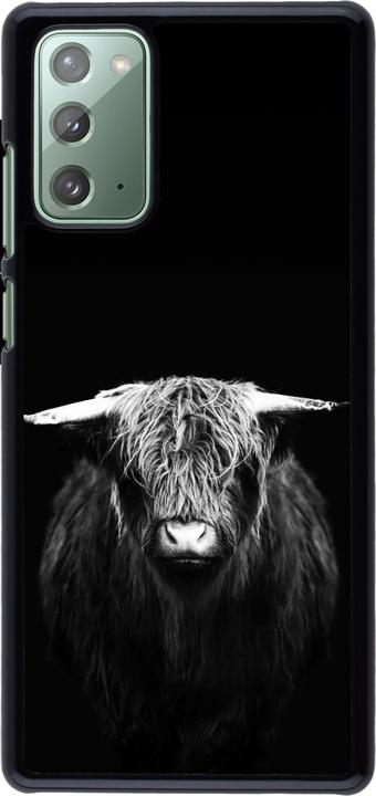 Actual product image PhoneLook Cover Highland calf black (Samsung Galaxy Note 20)