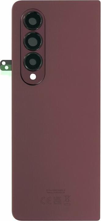 Immagine prodotto Samsung Coperchio della batteria SM-F936B Galaxy Z Fold4 rosso borgogna GH82-29254D