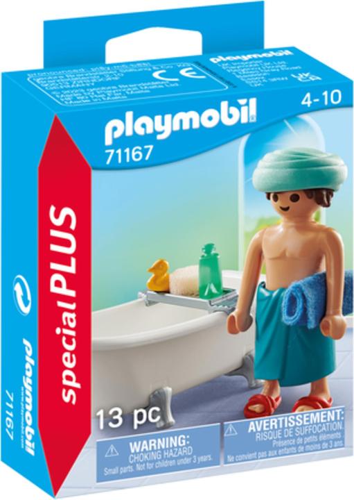Playmobil Man in the bathtub (71167, Playmobil Special Plus)