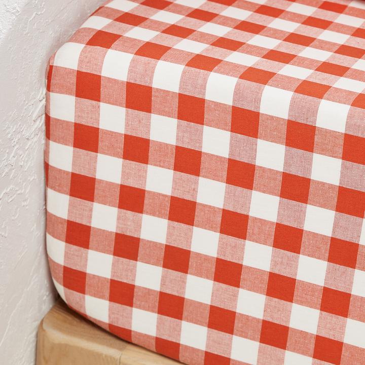 Image du produit La Redoute Interieurs Veldi Orange (Housse de couette, 90 x 190 cm)