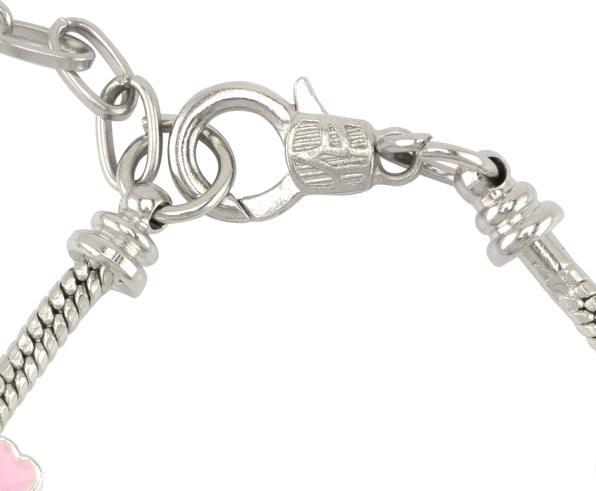 Immagine prodotto Ulysse Couleurs d'Enfance Bellissimo bracciale con motivo di orsacchiotti (Metallo)