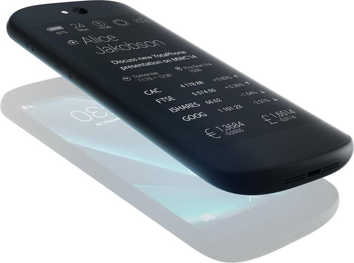 Actual product image Yotaphone 2 (32 GB, Black, 5", 8 Mpx, 4G)