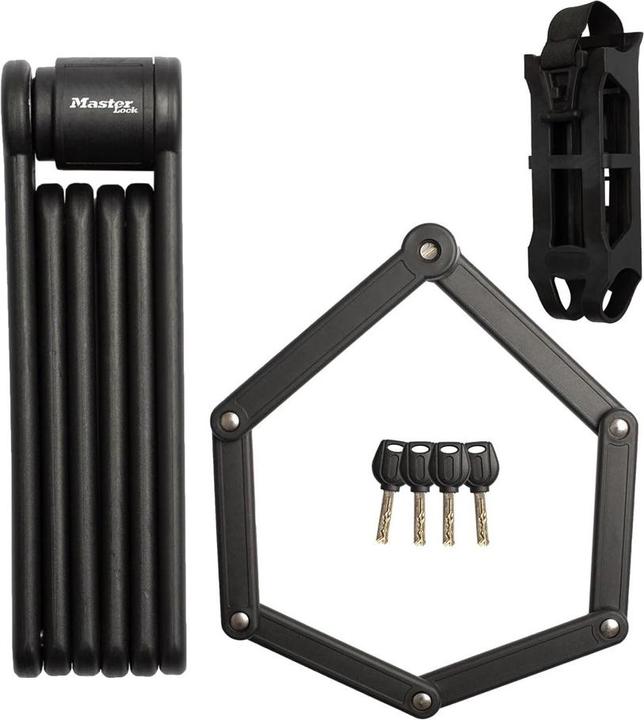 Image du produit Master Lock Antivol pliable avec clé 8335EURDPRO (84 cm)