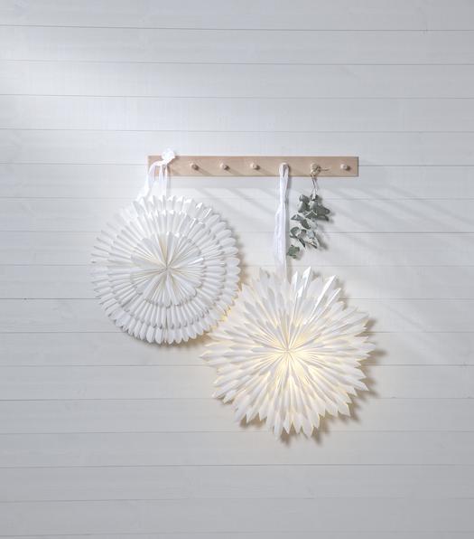 Produktbild Star Trading Stern Frost Papier, 50 cm, indoor