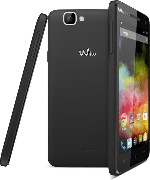 Actual product image Wiko Rainbow 4G (8 GB, Black, 5", 8 Mpx, 4G)