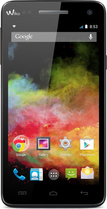Actual product image Wiko Rainbow 4G (8 GB, Black, 5", 8 Mpx, 4G)