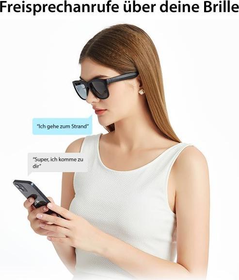 Image du produit Caliber Lunettes de soleil audio Bluetooth SSG (6 h, Sans fil)