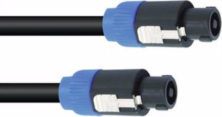 Produktbild Psso Lautsprecherkabel Speakon 2x4 3m sw (3 m)