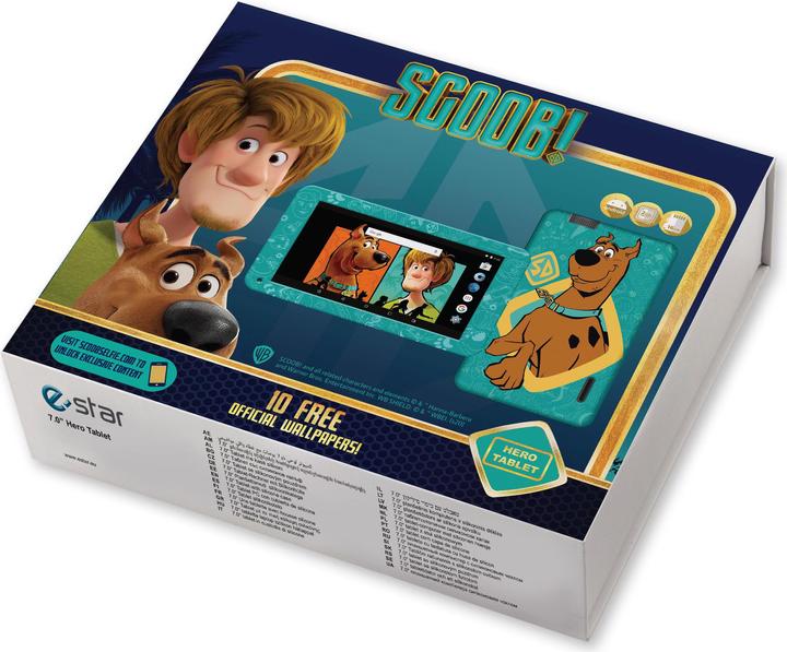 Image du produit Estar Tablette HERO Scoob! 7 16 GO (7", 16 Go, Vert, Marron)