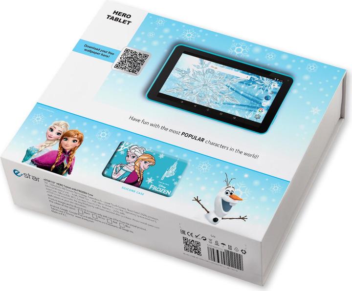 Produktbild Estar Hero Frozen 7 (nur WLAN, 7", 16 GB, Mehrfarbig, Hellblau)