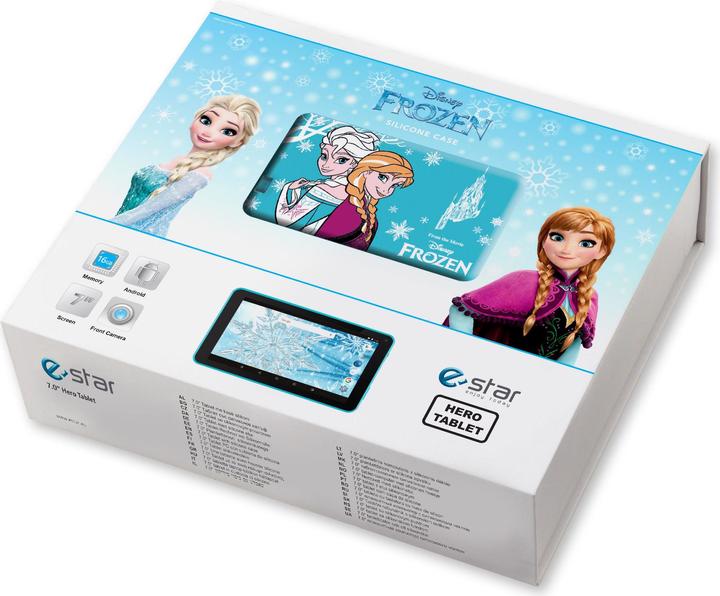 Produktbild Estar Hero Frozen 7 (nur WLAN, 7", 16 GB, Mehrfarbig, Hellblau)