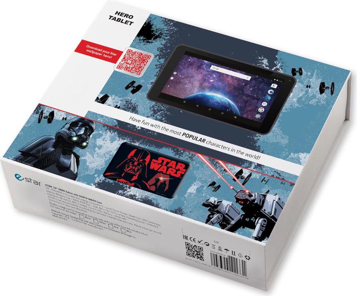 Actual product image Estar Tablet HERO Star Wars 7 16 GB (7", 16 GB, Black, Red)