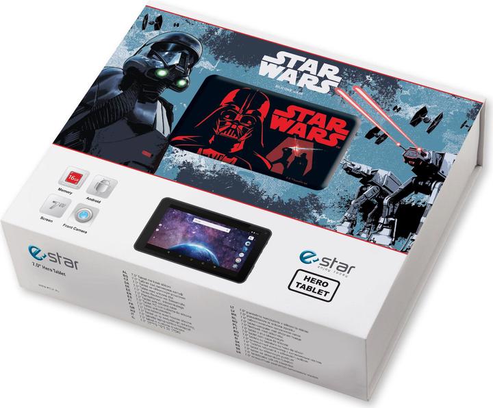 Actual product image Estar Tablet HERO Star Wars 7 16 GB (7", 16 GB, Black, Red)