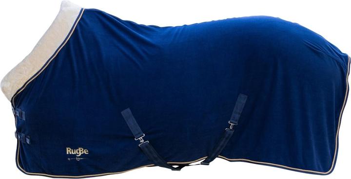 Kerbl Fleece blanket RugBe Royal dark navy, 145cm (195 cm)