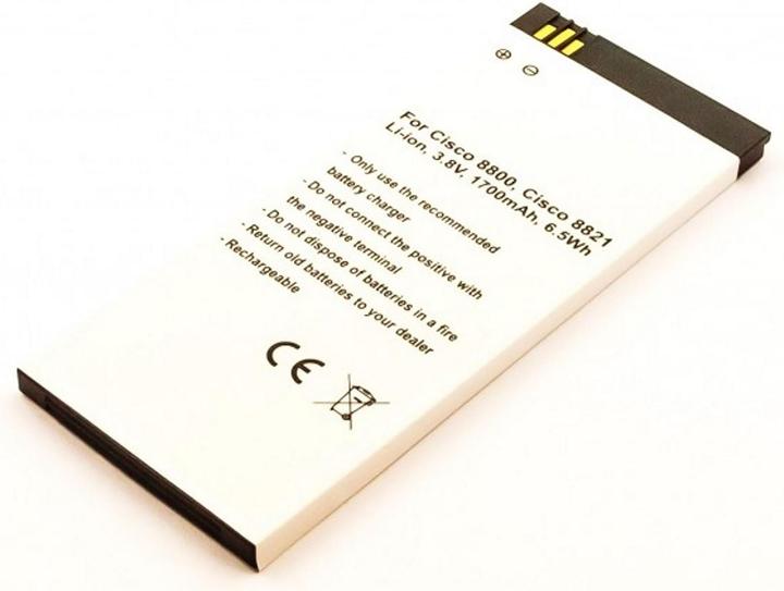 Immagine prodotto AGI 109445 - Batteria - Cisco - GP-S10-374192-010H - Bianco - Ioni di litio (Li-Ion) - 1700