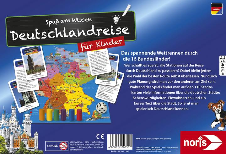 Produktbild Noris Quer durch Deutschland (Deutsch)
