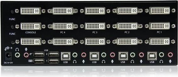 Actual product image StarTech 4 Port Dvi USB Kvm Switch