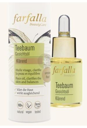 Produktbild Farfalla Klärendes Gesichtsöl Teebaum (15 ml, Gesichtsöl)