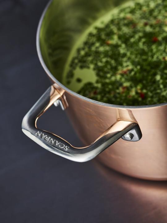 Actual product image Scanpan Cooking pot Maitre D' Ø 20 cm - Induction (20 cm, Pot, Copper, Stainless steel)