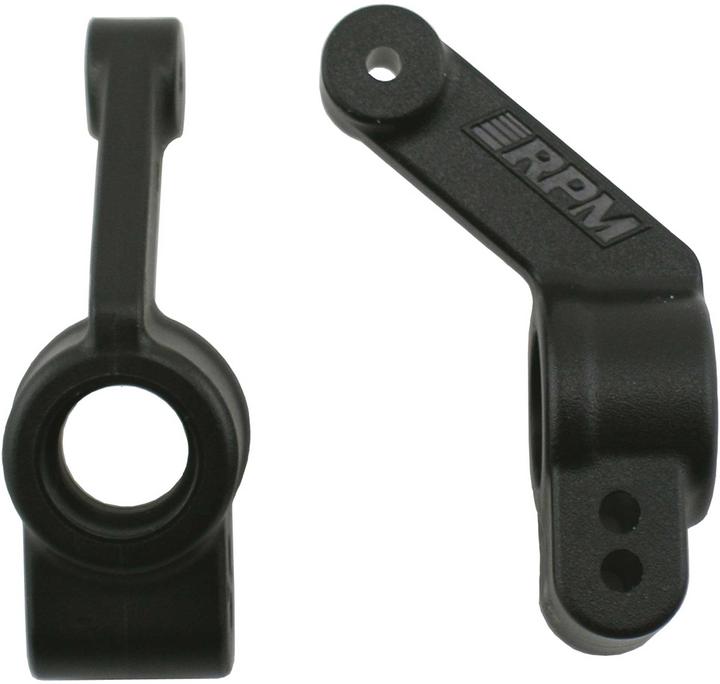 Actual product image RPM rear wheel carrier black slash 4x4 & rustler 4x4 & others (ball bearing required)