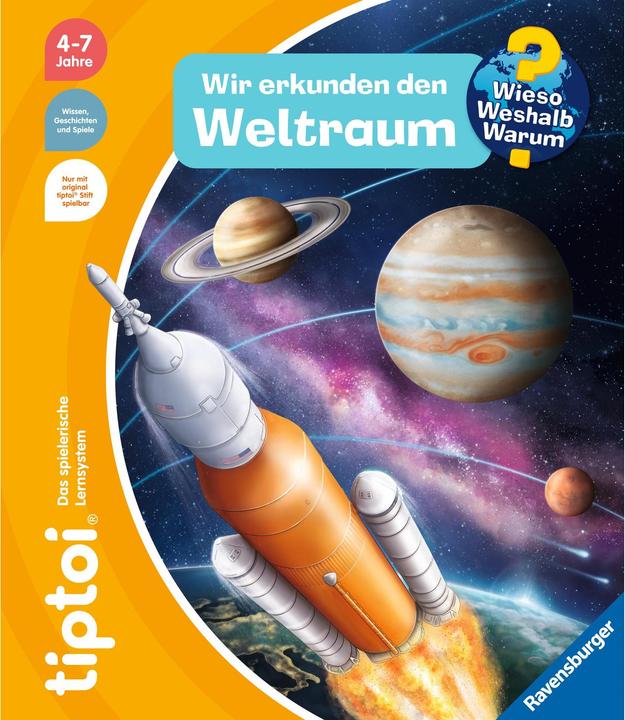 Ravensburger Wieso? Weshalb? Warum? Wir erkunden den Weltraum (Tedesco, Heike Tober, 2024)