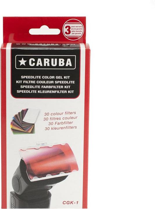 Actual product image Caruba Speedlite Colour Gel Kit