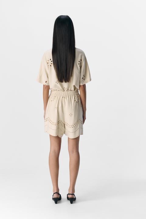 Produktbild Object Broderie Anglaise Shorts (42)