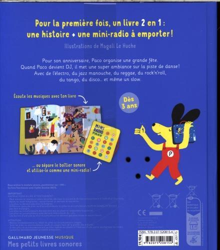 Immagine prodotto DJ Paco : 20 musiques à écouter (Francese, Le Huche Magali, 2024)