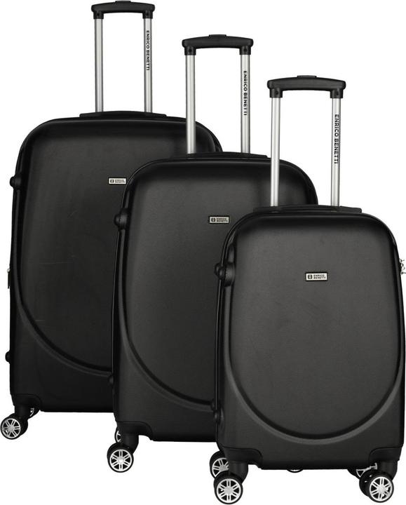 Image du produit Enrico Benetti Set de 3 trolleys Utah (105 l, Bagage à main (jusqu'à 50l), M (50 - 90l), L (90 - 115l))