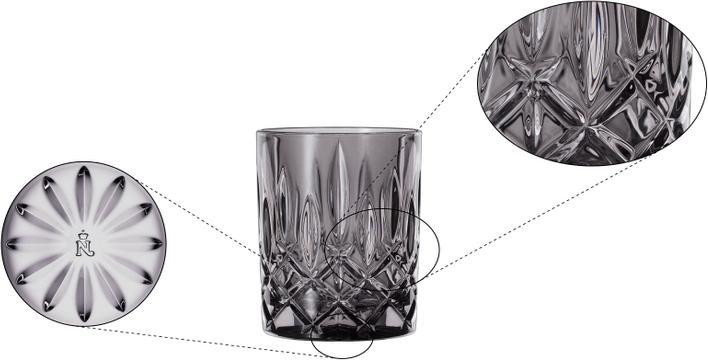 Actual product image Nachtmann Whisky tumbler smoke Noblesse2er (2.95 dl, 2 x, Whisky glass)