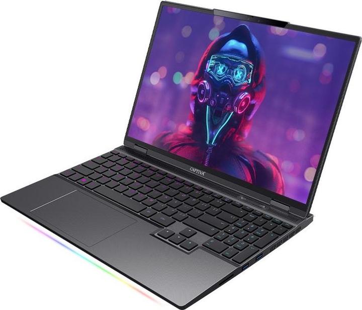 Actual product image Captiva Notebook Advanced Gaming I88-129IT i7-13620H (15.3, 64GB, 2TB SSD, GeForce RTX4050 6GB, Win 11 Home) (15.30", Intel Core i7-13620H, 64 GB, 2000 GB, DE)