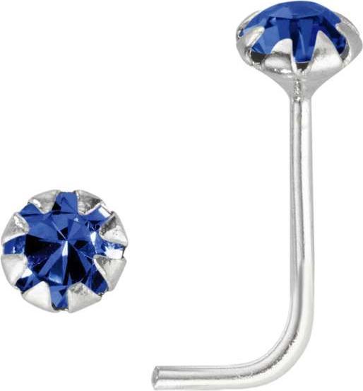 Produktbild Bijouteria Nasenpiercing (Silber 925, Kristall)