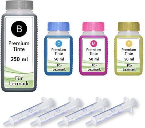 Immagine prodotto Druckfuxx 400ml REFILLSET für LEXMARK 100 A 100A REFILL-SET REFILL SET