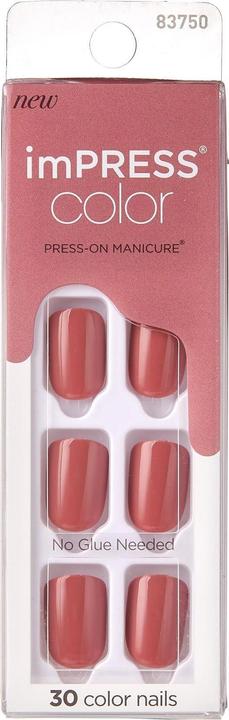 KISS ImPress Colour Nail Kit (Kunstnägel, Platonic Pink)
