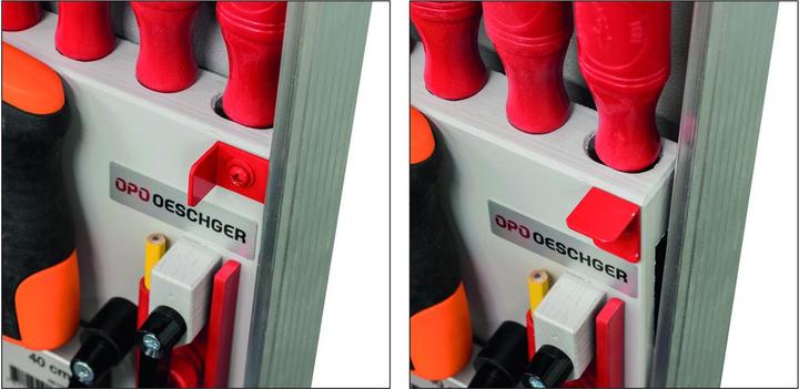 Actual product image OPO Cassetta porta-utensili in lega leggera da falegname CLEVER (59 pieces)