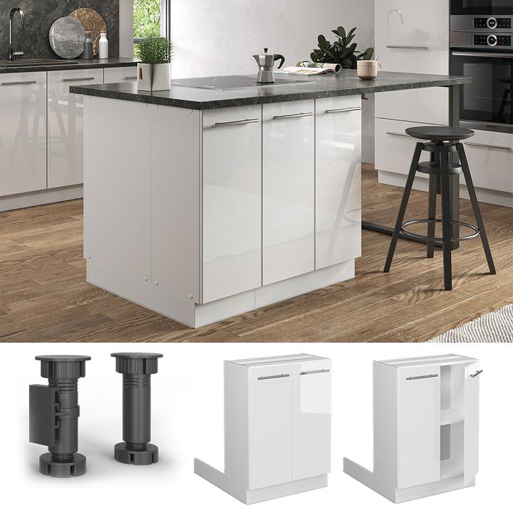 Produktbild Vicco Kücheninsel Fame-Line (30 x 60 x 82 cm)